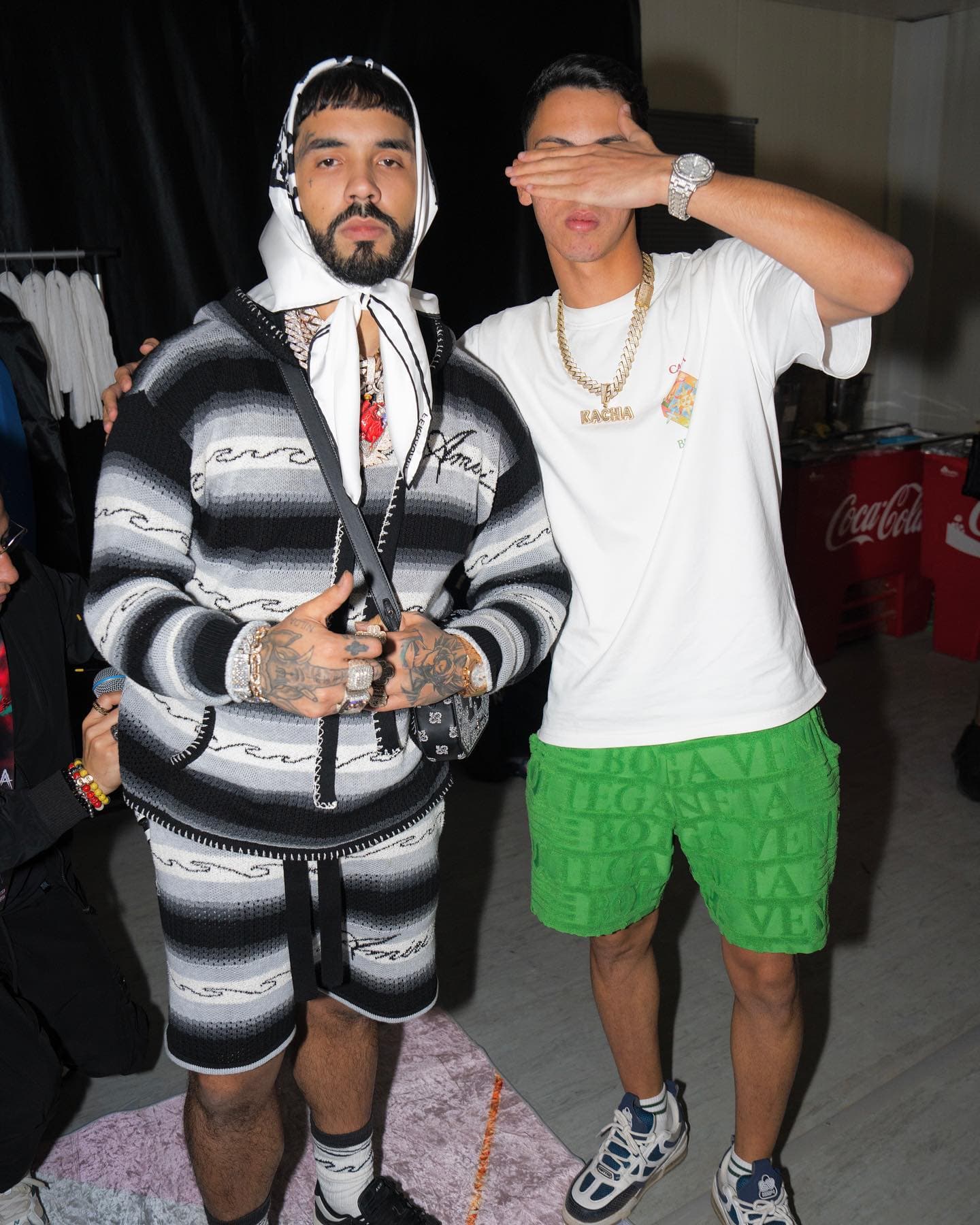 Ossama Kacha styled Anuel AA
